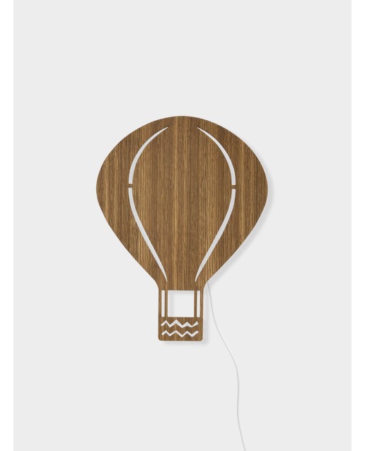 Air Balloon Lamp | Smoked Oak