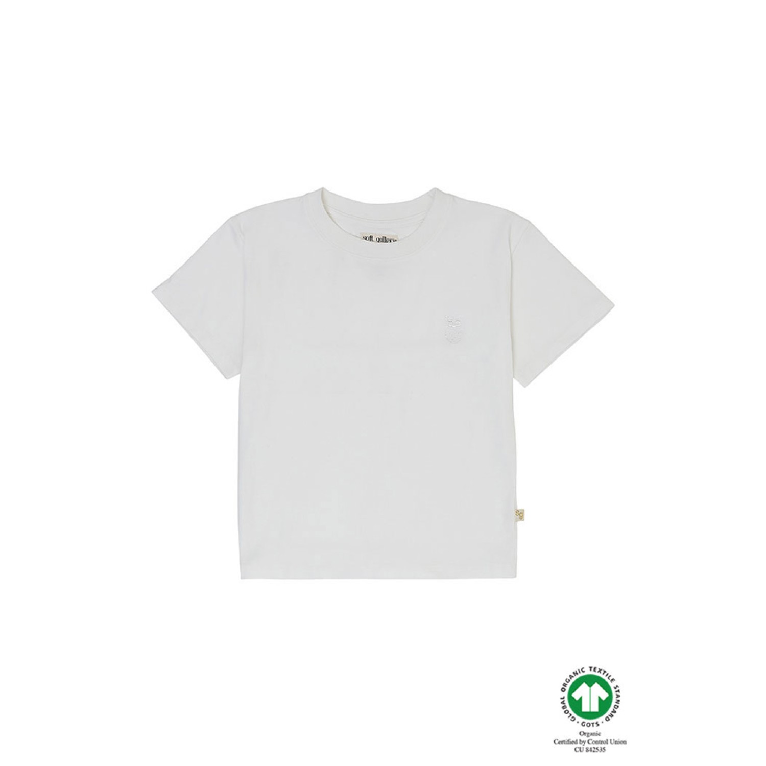 Asger T-shirt  White SOFT GALLERY
