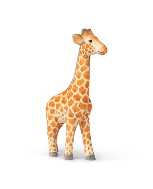Animal Hand-Carved Giraffe 