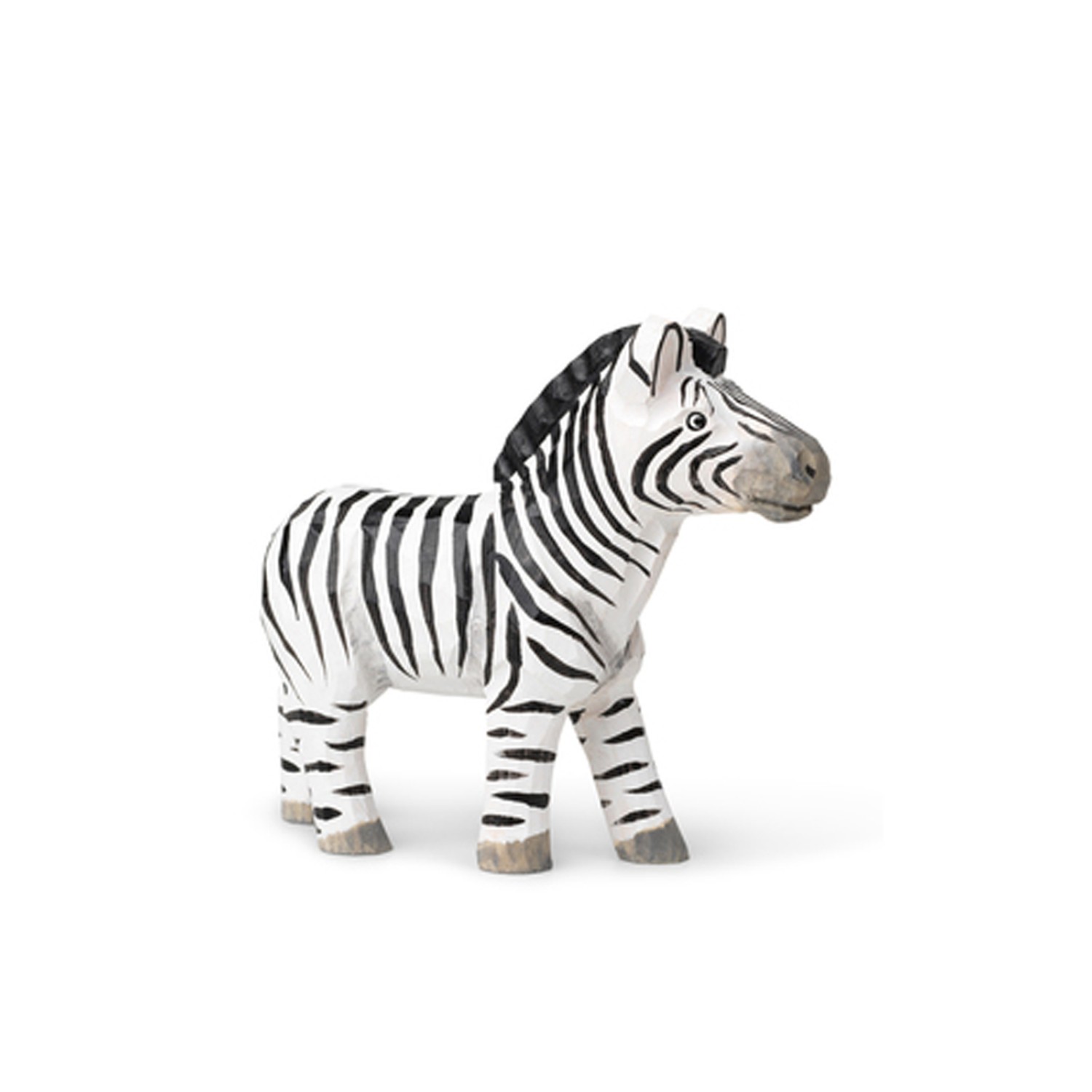 Animal Hand-Carved Zebra