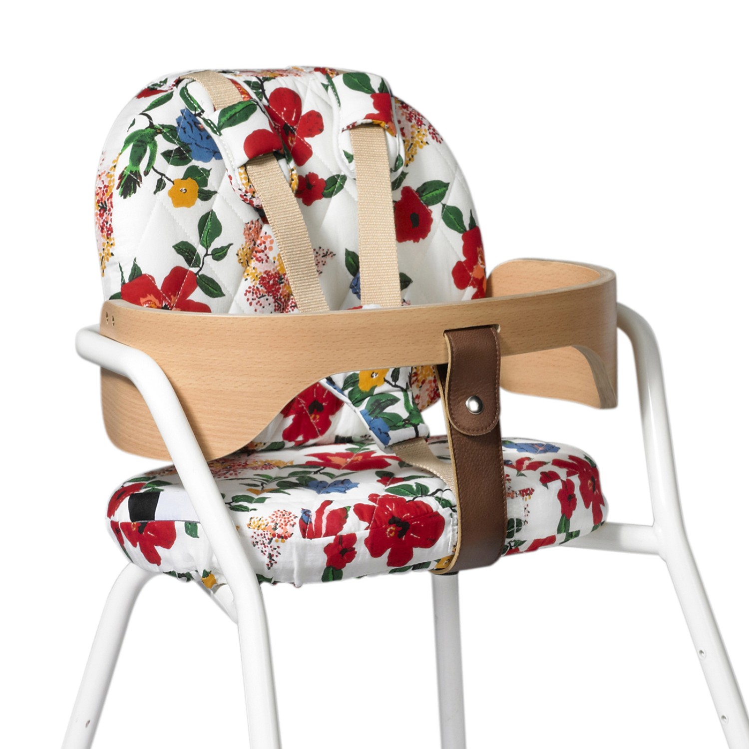 Husă scaun de masă TIBU Le Petit Lucas du Tertre Hibiscus CHARLIE CRANE