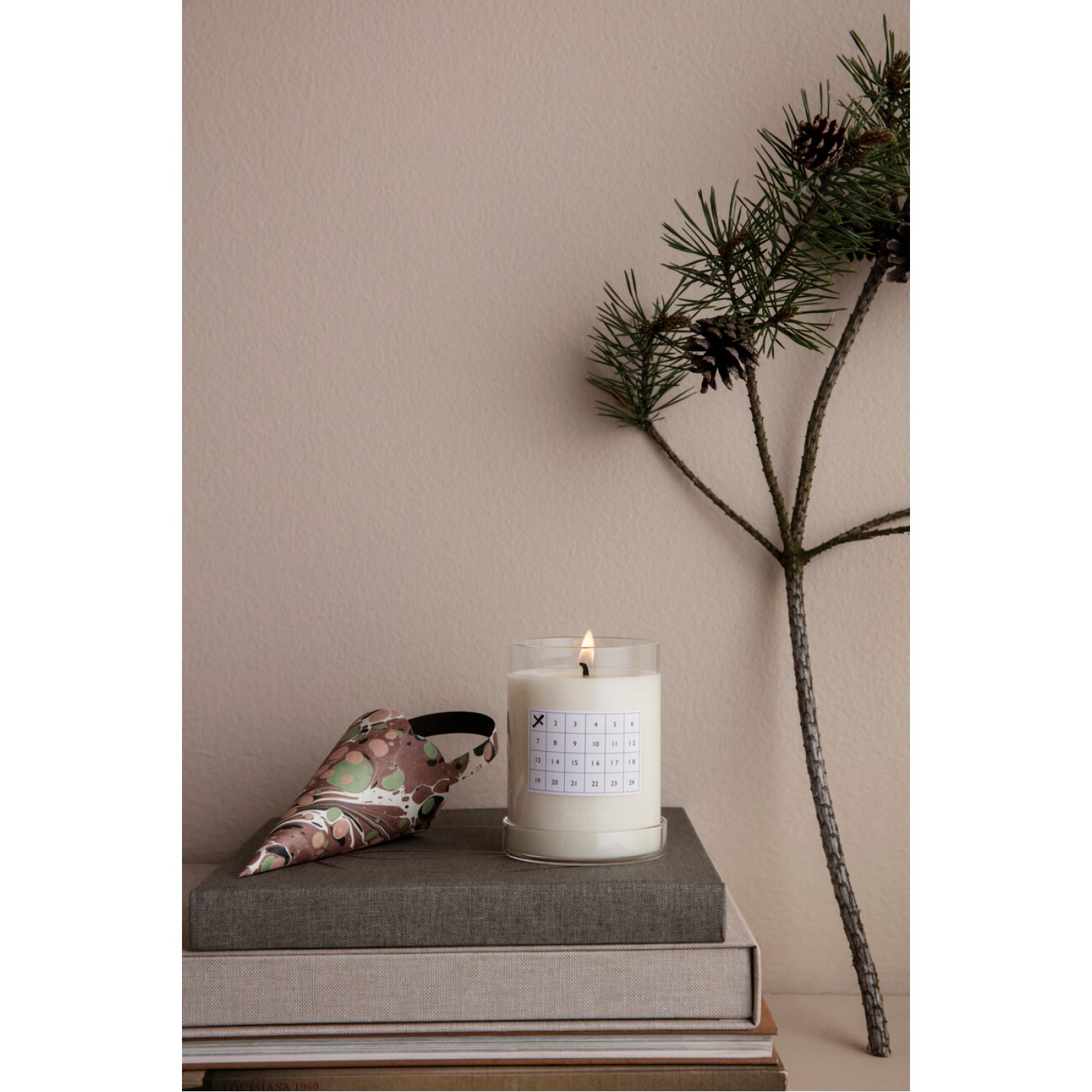 Scented Candle - Christmas CalendarWhite